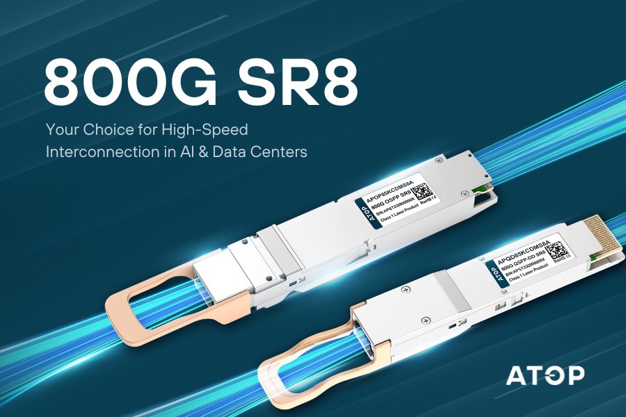 800G Multimode Optical Transceiver-Your Choice for High-Speed Interconnection in AI & Data Centers